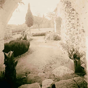 Mrs Matson garden 1898 Jerusalem Israel