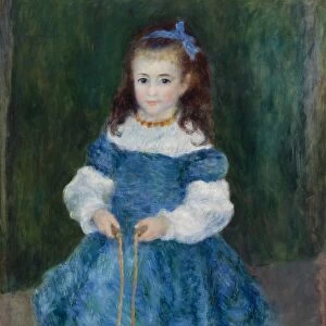 Pierre-Auguste Renoir Girl Jump Rope Portrait