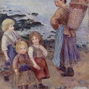 Pierre-Auguste Renoir Mussel-Fishers Berneval