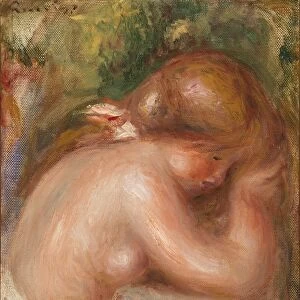 Pierre-Auguste Renoir Nude Torso Young Girl Torse nu de jeune fille