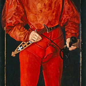 Portrait Jacob Schwytzer 1564 oil linden wood
