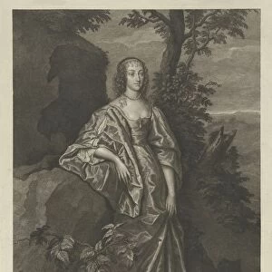 Portrait Katherine Stanhope Countess Chesterfield