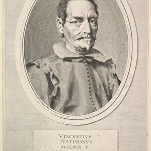 Portrait Vicenzo Giustiniani 1631 Engraving second state