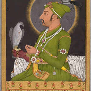Posthumous portrait Mughal emperor Muhammad Shah