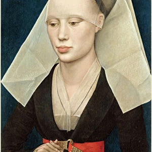 Rogier van der Weyden (Netherlandish, 1399-1400-1464), Portrait of a Lady, c. 1460