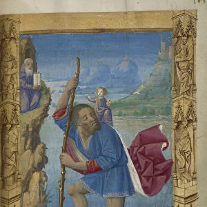Saint Christopher Carrying Christ Child Master