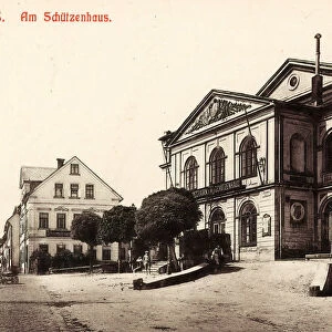 Schützenhaus Buildings Rumburk 1910 Usti nad Labem Region