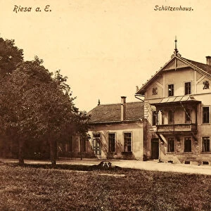 Schützenhaus Riesa 1907 Landkreis MeiBen