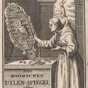 Second title page for The Roman Eulenspiegel, Anonymous, Samuel van Hoogstraten