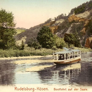 Ships Germany Saale Naumburg 1905 Saxony-Anhalt