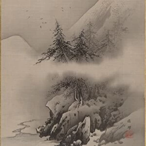 Snow Landscape Meiji period 1868-1912 ca 1885-89