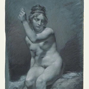 Study Female Nude Pierre-Paul Prud hon French