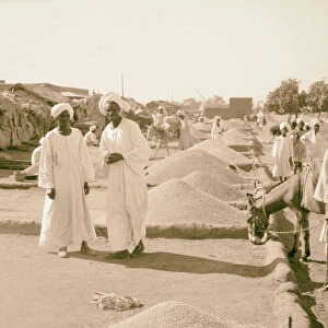 Sudan Khartoum Khartoum north grain market 1936