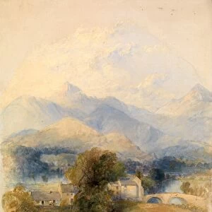 View from Mr. Southeys House, Keswick, Thomas Creswick, 1811-1869, British