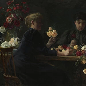 Wilhelm Peters Ladies Flower-table flower table