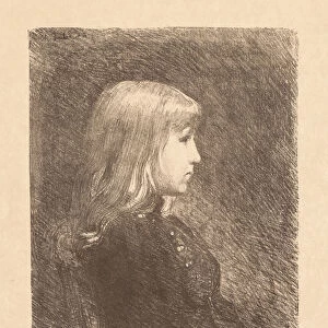 Young Lady Jeune Fille 1892 Charles Marie Dulac