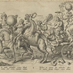Youth Midday Four Ages Man Death Last Judgment
