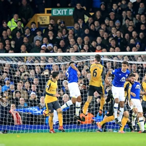 Ashley Williams Scores Everton's Second Goal: Everton vs Arsenal at Goodison Park, Premier League