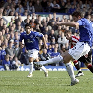 Everton v Sheffield United - 21 / 10 / 06 James Beattie scores the second goal from the penalty spot