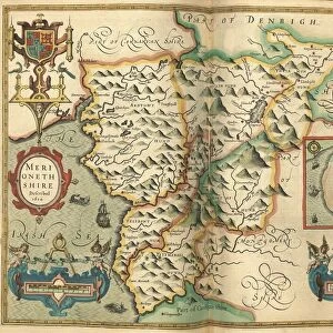 John Speed's map of Merionethshire, 1611