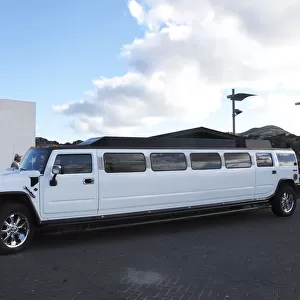 2011 Hummer stretched limousine. Creator: Unknown