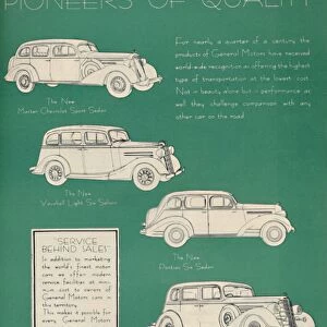 Advertisement for Naraindas & Company, suppliers of motor cars, 1936. Creator: Unknown
