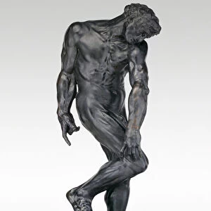 Adam, Modeled 1881, cast about 1924. Creator: Auguste Rodin