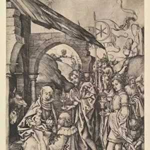 The Adoration of the Magi, ca. 1435-1491. Creator: Martin Schongauer