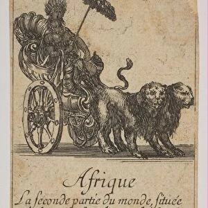 Afrique, 1644. Creator: Stefano della Bella