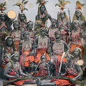Amazonian warriors, 1891