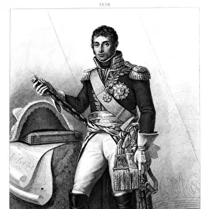 Andre Massena (1758-1817), Marshal of France, 1839. Artist: Legris