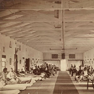 Armory Square Hospital, Interior of Ward K, ca. 1863. Creator