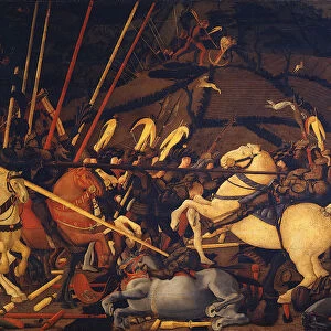The Battle of San Romano, c. 1440. Artist: Uccello, Paolo (1397-1475)