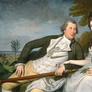 Benjamin and Eleanor Ridgely Laming, 1788. Creator: Charles Willson Peale