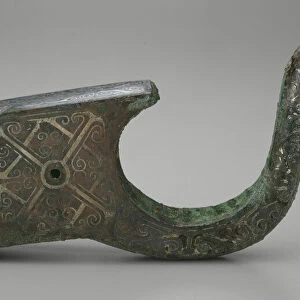 Bow Support for a Crossbow, Eastern Zhou dynasty, Warring States period (480-221 B. C. ), c