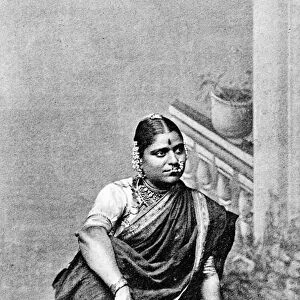 Brahmin woman, India, 1917
