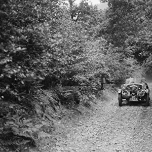 BSA car taking part in a motoring trial, c1930s. Artist: Bill Brunell