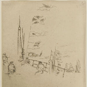 Bunting, 1887. Creator: James Abbott McNeill Whistler