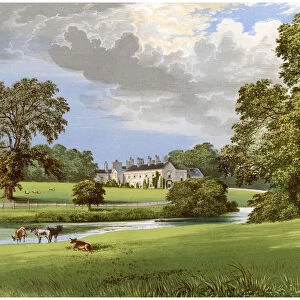 Castle MacGarrett, County Mayo, Ireland, home of Lord Oranmore, c1880