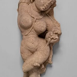 Celestial Beauty (Apsara), 12th century. Creator: Unknown