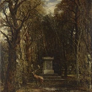 Cenotaph to the Memory of Sir Joshua Reynolds, 1833-1835. Artist: Constable, John (1776-1837)