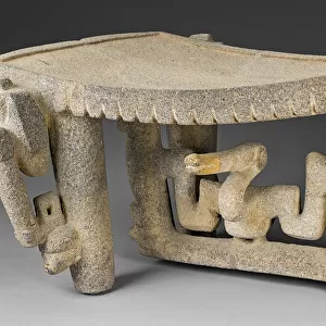 Ceremonial Grinding Table (Metate), A. D. 1 / 500. Creator: Unknown