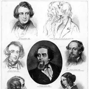 Charles Dickens (1812-1870), English novelist, 1892