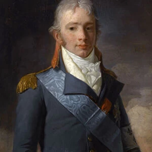 Charles Ferdinand d Artois, Duke of Berry (1778-1820). Artist: Danloux, Henri-Pierre (1753-1809)
