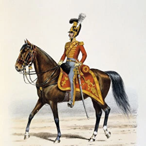 Chevau-Legers de la Garde du Roi, 1814-15. Artist: Eugene Titeux