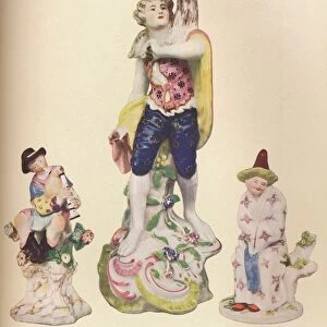 Three China Figures From The Wallace Elliot Collection, c1775