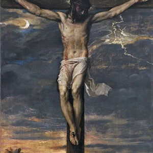 Christ on the Cross, c. 1565. Creator: Titian (1488-1576)