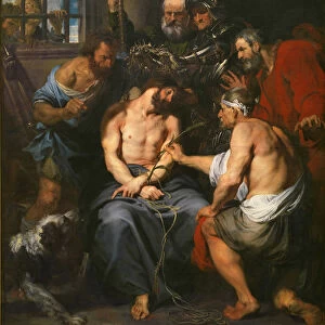 Christ Crowned with Thorns. Artist: Dyck, Sir Anthony van (1599-1641)