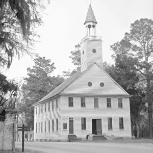 Church, Georgia, 1936. Creator: Walker Evans