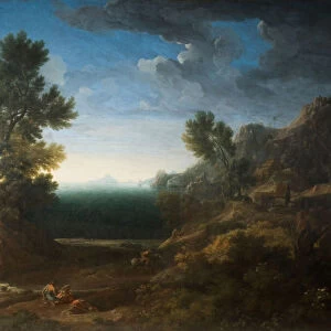 Classical Landscape, 1670. Creator: Gaspard Dughet